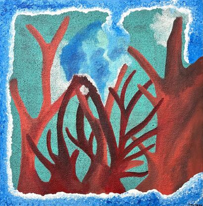 CORAL REEF - a Paint Artowrk by Antonio Cury Neto
